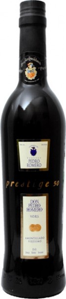 Херес Amontillado Prestige Don Pedro Romero, semi-sweet, 0.5 л