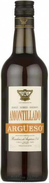 Херес "Argueso" Amontillado, Jerez DO