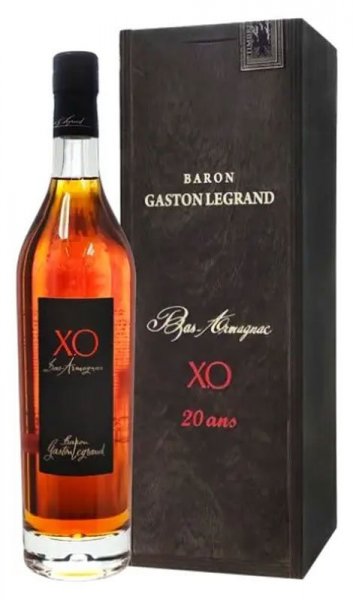 Арманьяк "Baron G. Legrand" XO Bas Armagnac, decanter & wooden box, 0.7 л