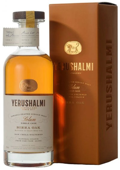 Виски Golani, Yerushalmi Birra Oak Single Malt, gift box, 0.7 л