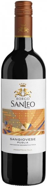 Вино Zonin, "Borgo San Leo" Sangiovese, Puglia IGT, 2019