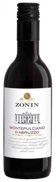 Вино Zonin, Montepulciano d'Abruzzo DOC, 2022, 250 мл