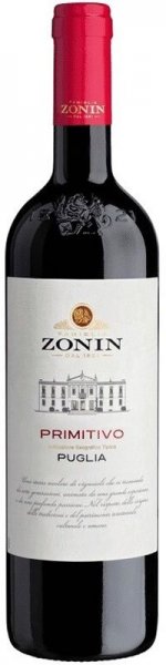 Вино Zonin, Primitivo, Puglia IGT, 2021