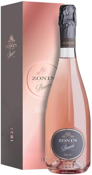 Игристое вино Zonin, Prosecco Rose DOC, gift box
