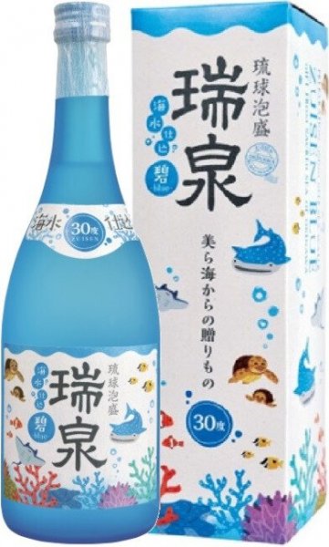 Саке "Zuisen" Blue Awamori, gift box, 720 мл