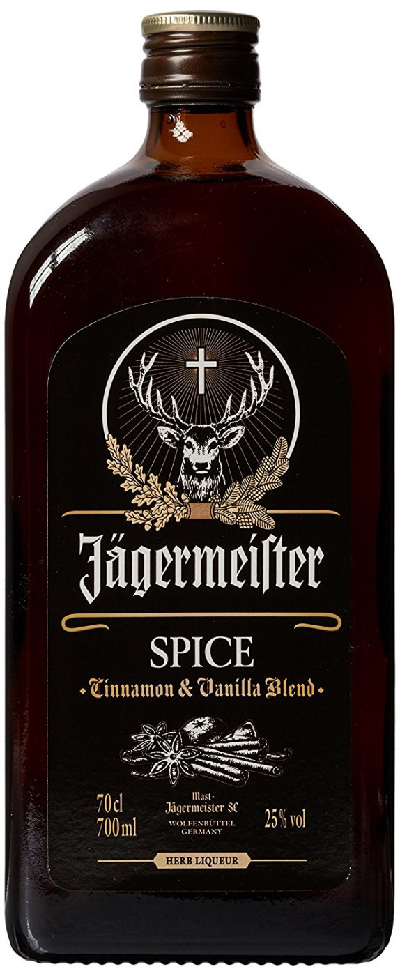 Ликер Jagermeister Spice (Winterkrauter), 0.7 л купить в Москве – Цена на  ликер Егермейстер Спайс (Уинтеркраутер), 700 мл в магазине KupimVamVino