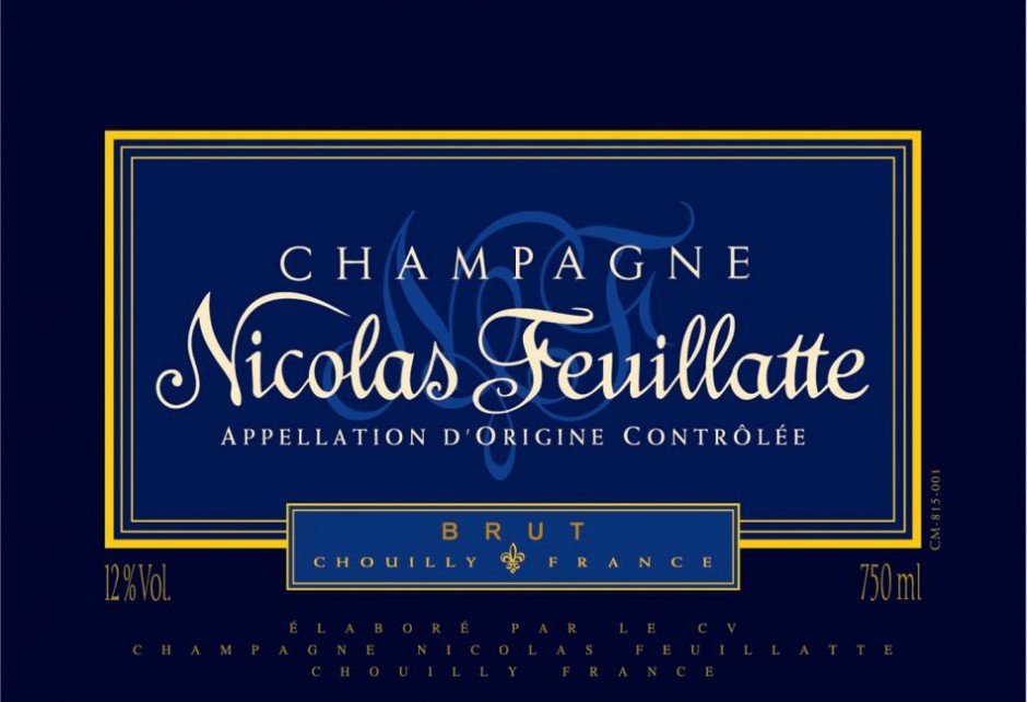Champagne Nicolas Feuillatte, Brut Reserve, in metall tube, 750 ml