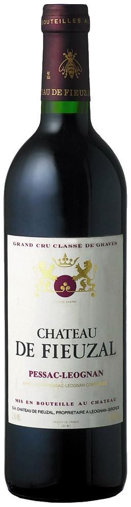 Шато де руж. Пессак Леоньян. Французское вино 2008. Chateau de France вино. Вино Chateau de Fieuzal AOC Pessac-Leognan, 2013, 0.75 л.