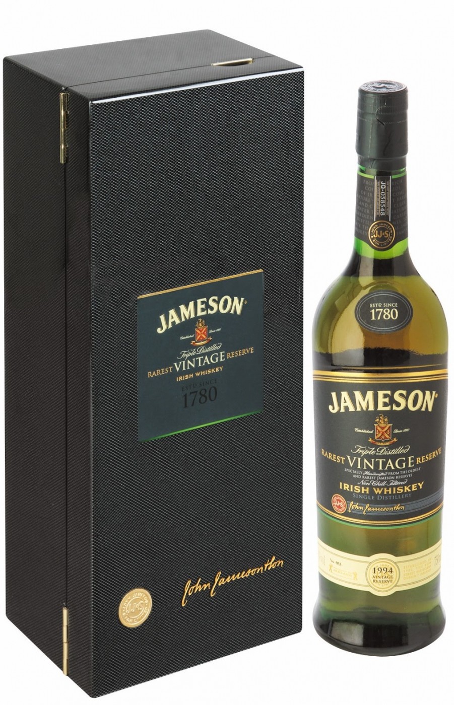 Jameson отзывы. Jameson виски 1780. Виски джемисон Винтаж. Джемесон ирландский виски. Jameson rarest Vintage Reserve, Gift Box 2007 0.7 л.